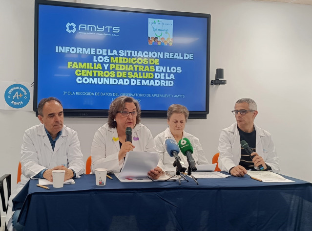 Informe sobre Atención Primaria presentado por Amyts y APSeMueve