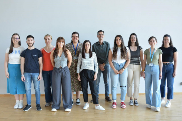 Grupo de Metabolismo Molecular del CiMUS de la USC involucrado en el estudio sobre el cerebro y la microbiota intestinal.