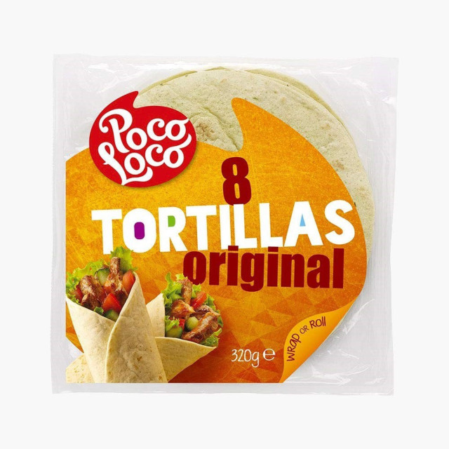 Imagen del producto tortillas de harina de la marca Poco Loco.