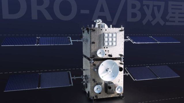 Una representación de los satélites rescatados