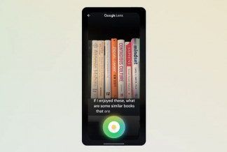 Experiencia de búsqueda con Modo IA y Google Lens.