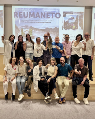 Grupo ReumAneto que subirá al Aneto.