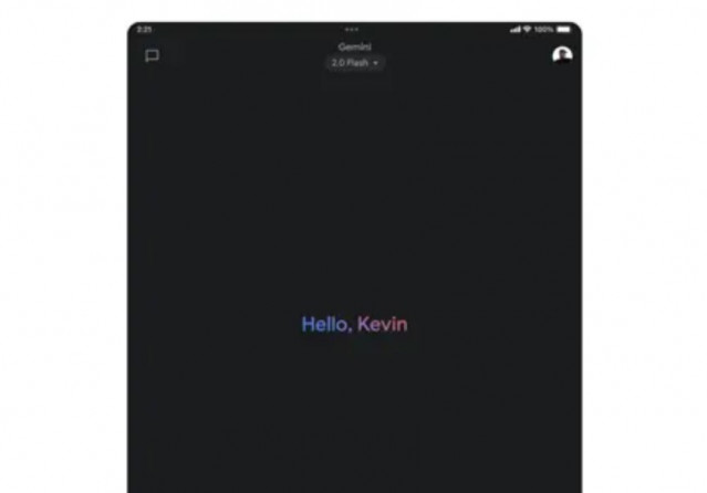 La app de Gemini para iPad