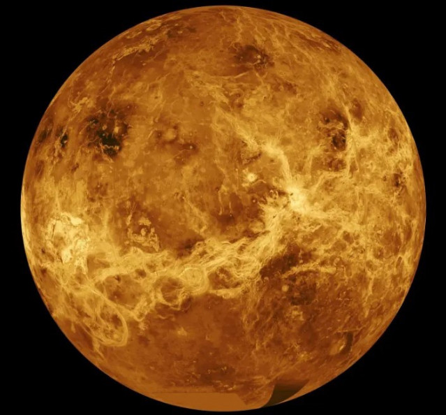 Vista global de la superficie de Venus