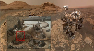 Sensor ultravioleta embarcado en el rover Curiosity de la NASA. / NASA/JPL-Caltech/MSSS