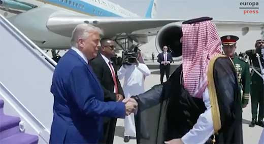 Trump llega 