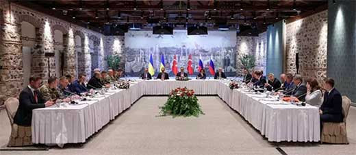 Rusia y Ucrania terminan en Estambul 