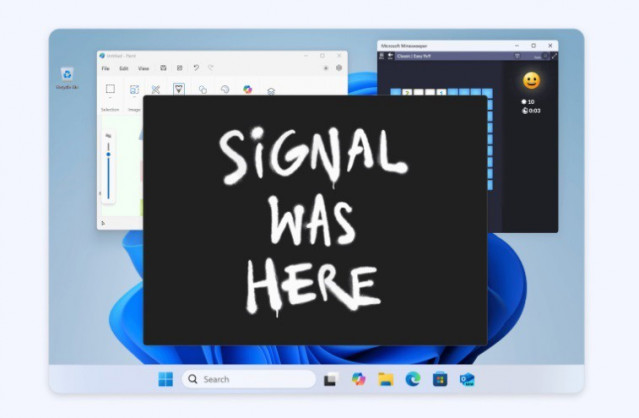 Protección contra capturas de pantalla en Signal Desktop