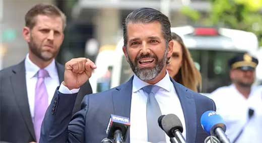 Trump Jr no