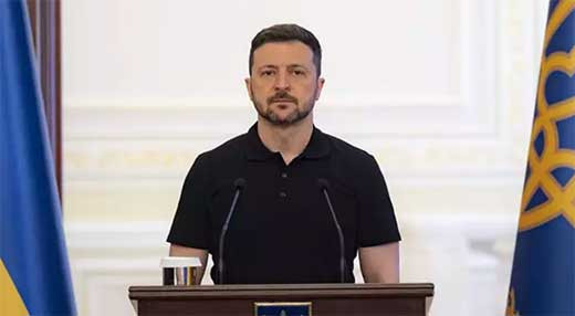 Zelenski dice que Rusia 'estau0301 haciendo todo