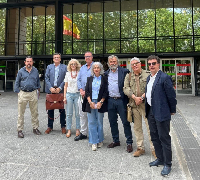 Imagen de la reunión de este lunes.