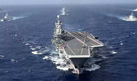 Japou0301n denuncia la presencia de dos portaaviones