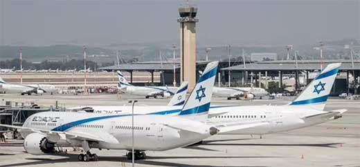 Israel cierra su espacio aeu0301reo de forma