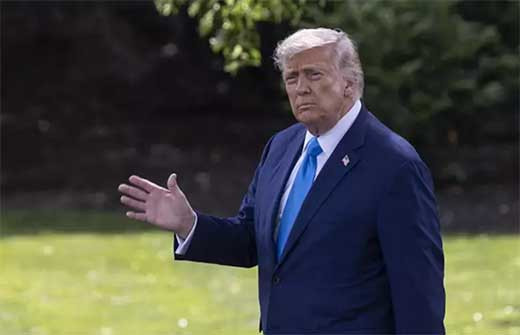Trump afirma que dio a Irau0301n una