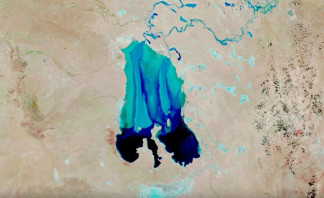 Lago Eyre en 2025