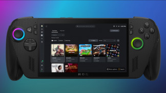 Biblioteca de juegos agregados en la consola portátil ROG Xbox ALLY X