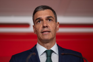 EuropaPress 6804408 secretario general psoe presidente gobierno pedro sanchez rueda prensa sede