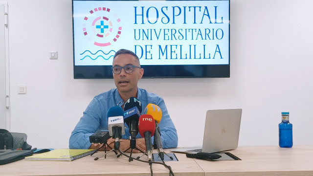 Imagen del director gerente del Área Sanitaria de Melilla, Alberto Romero.