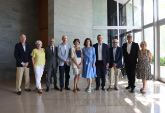 Visita de la doctora Funk (OMS).