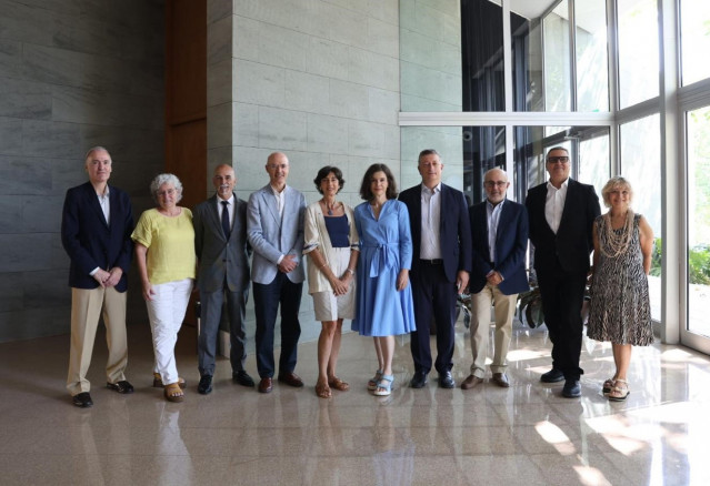 Visita de la doctora Funk (OMS).