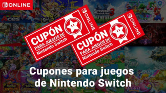 Cupones para juegos de Switch