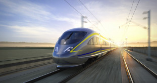 Archivo - Tren de alta velocidad de California
