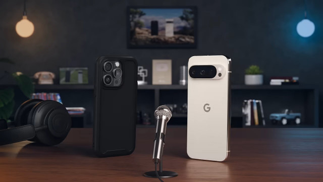 Archivo - Un iPhone y un Pixel conversando