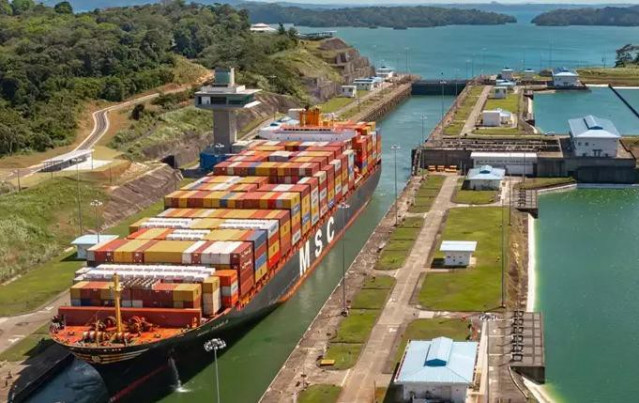 Archivo - El Canal de Panamá en una imagen de archivo