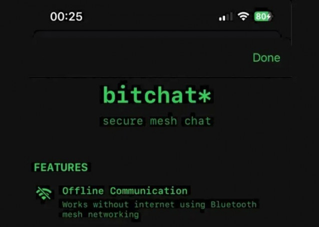 Recurso del proyecto de mensajería bitchat.