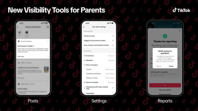 Nuevas funciones de seguridad para las familias de TikTok.