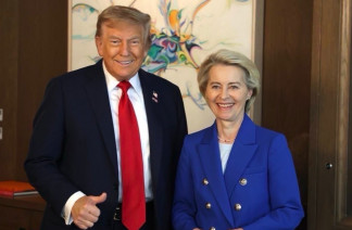 EuropaPress 6804929 donald trump ursula von der leyen