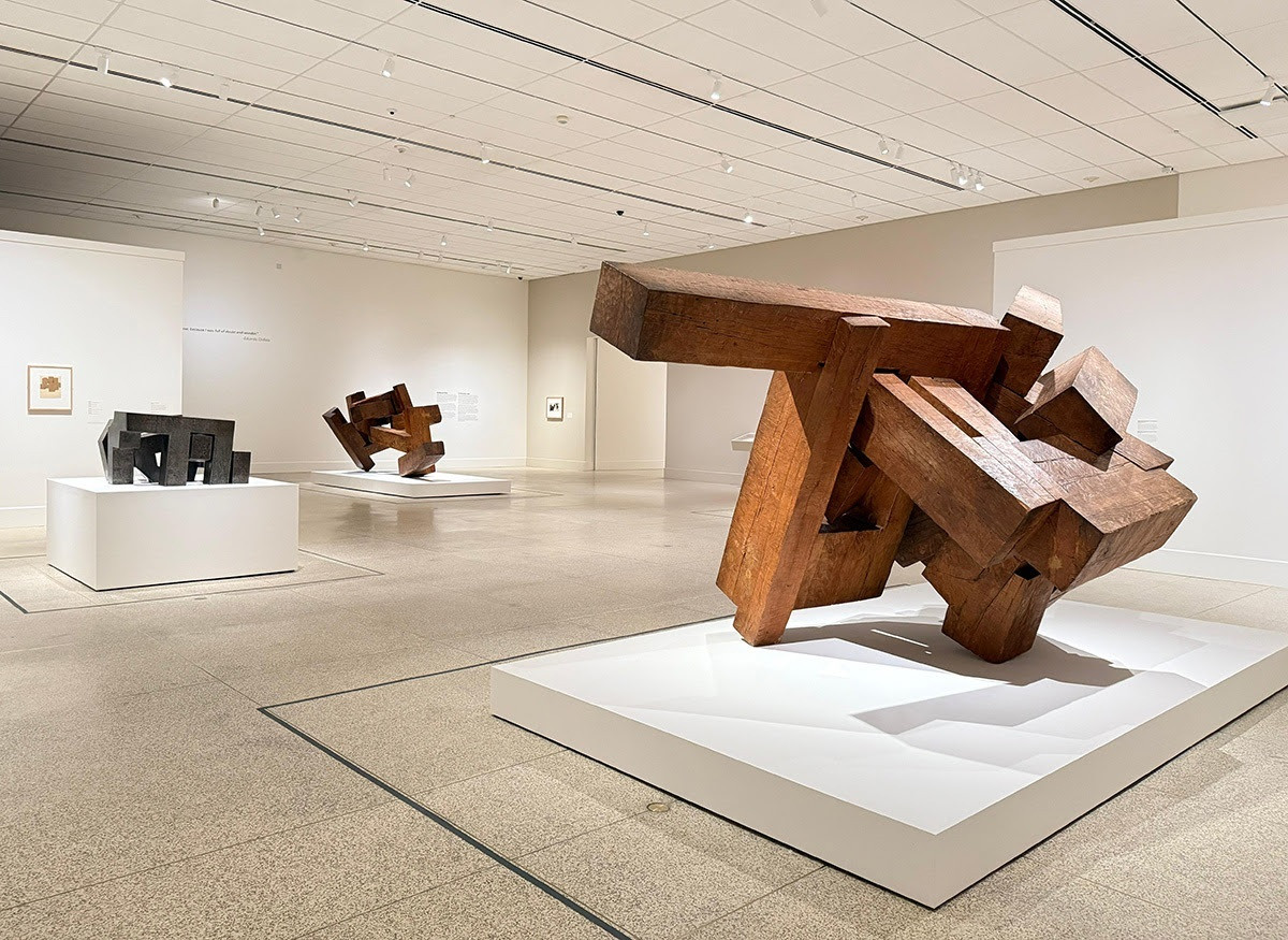 EuropaPress 6893636 vista exposicion eduardo chillida convergenceen museo arte san diego