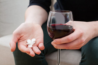 Medicamentos y alcohol.