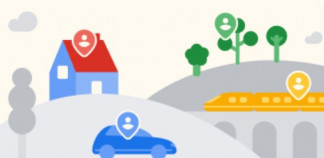 Ubicación compartida en 'Find hub'