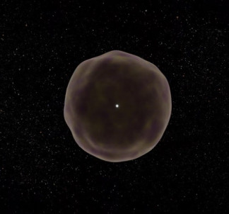 Explosión estelar captada por el Observatorio WM Keck