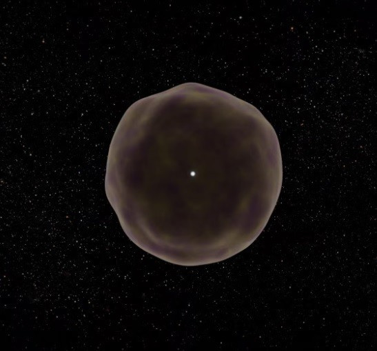 Explosión estelar captada por el Observatorio WM Keck