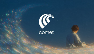 Logotipo de comet, el navegador con capacidades de agente de Perplexity