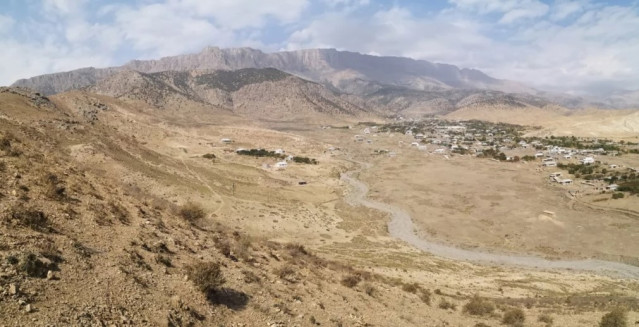 Vista del valle de Surkhandarya, donde se encuentra la cueva Toda, en el sur de Uzbekistán.