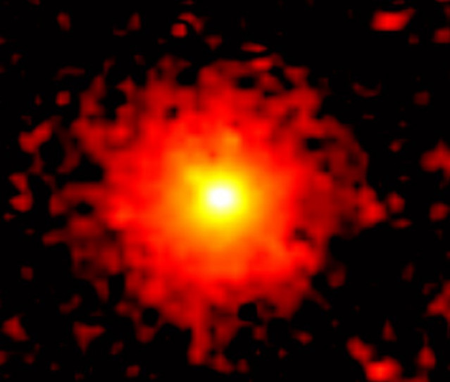 Imagen del cometa 3I/ATLAS