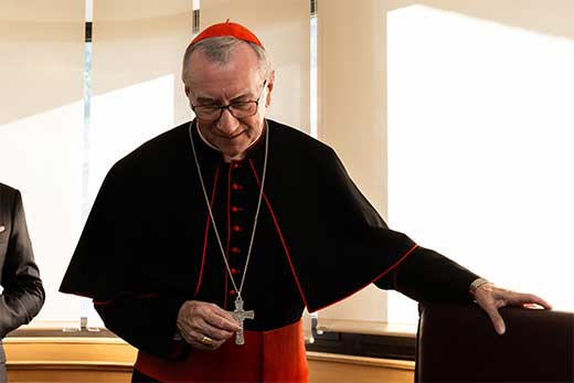 Secretario estado vaticano pietro parolin visita andorra sede govern