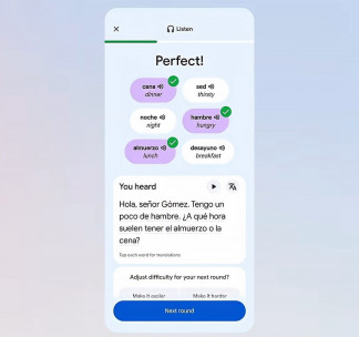 Google Traductor incorpora nuevas funciones para aprender idiomas