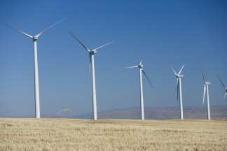 Archivo - Aerogeneradores de Iberdrola.