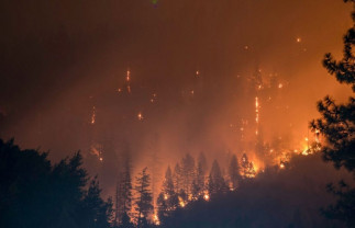 Incendios en agosto en España
