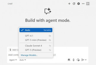 Selector automático de modelos de GitHub Copilot en Visual Studio Code