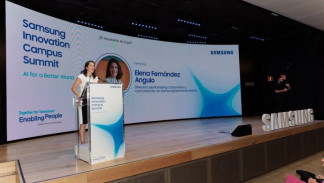 La directora Comunicación de Samsung Iberia, Elena Fernández Angulo.