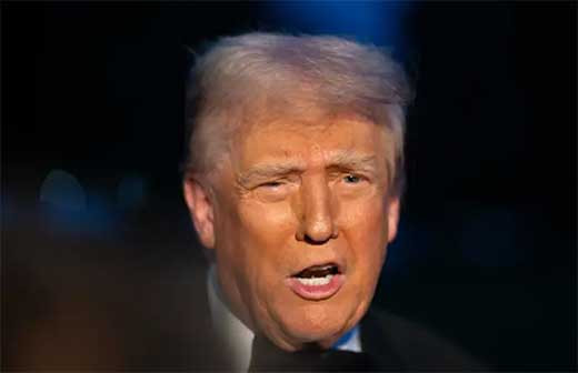 Trump insta a