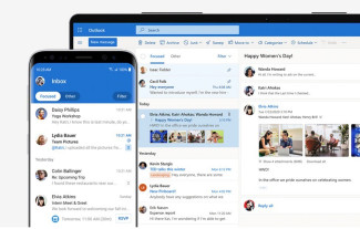Archivo - Representación gráfica de Microsoft Outlook.