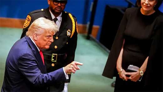 Trump adelanta