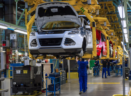 Archivo - Planta de Ford en Almussafes.