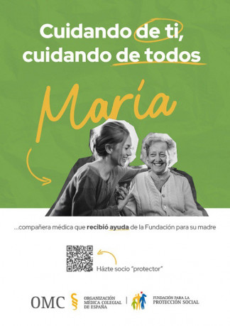 Archivo - 'Cuidando de ti, cuidando de todos', nueva campaña de la FPSOMC para promover la solidaridad con la profesión médica